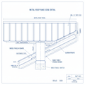 Metal Roofing Rake Edge Detail Drawing
